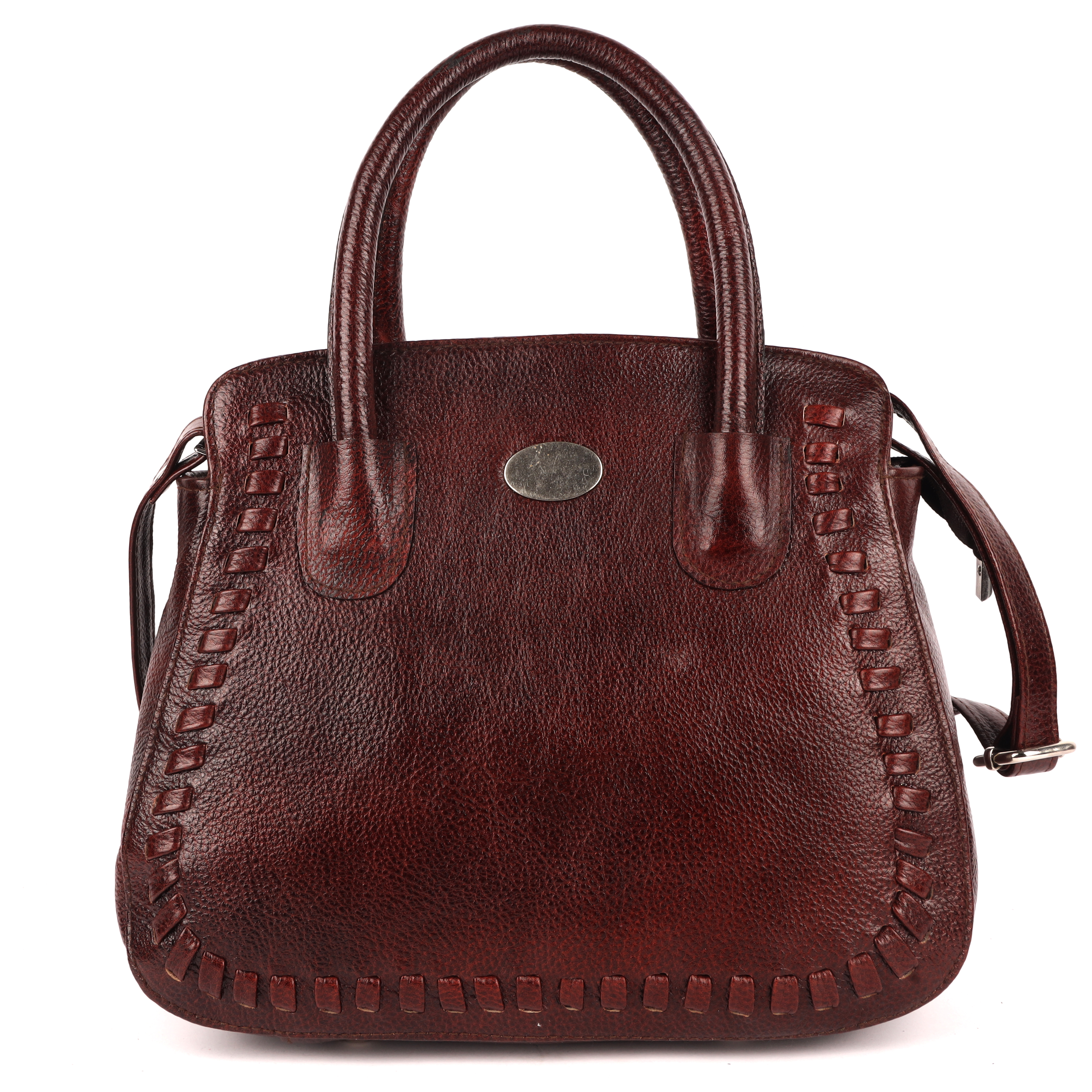 Chic Brown Genuine Leather Handbag for Women - Timeless Elegance with Premium Craftsmanship