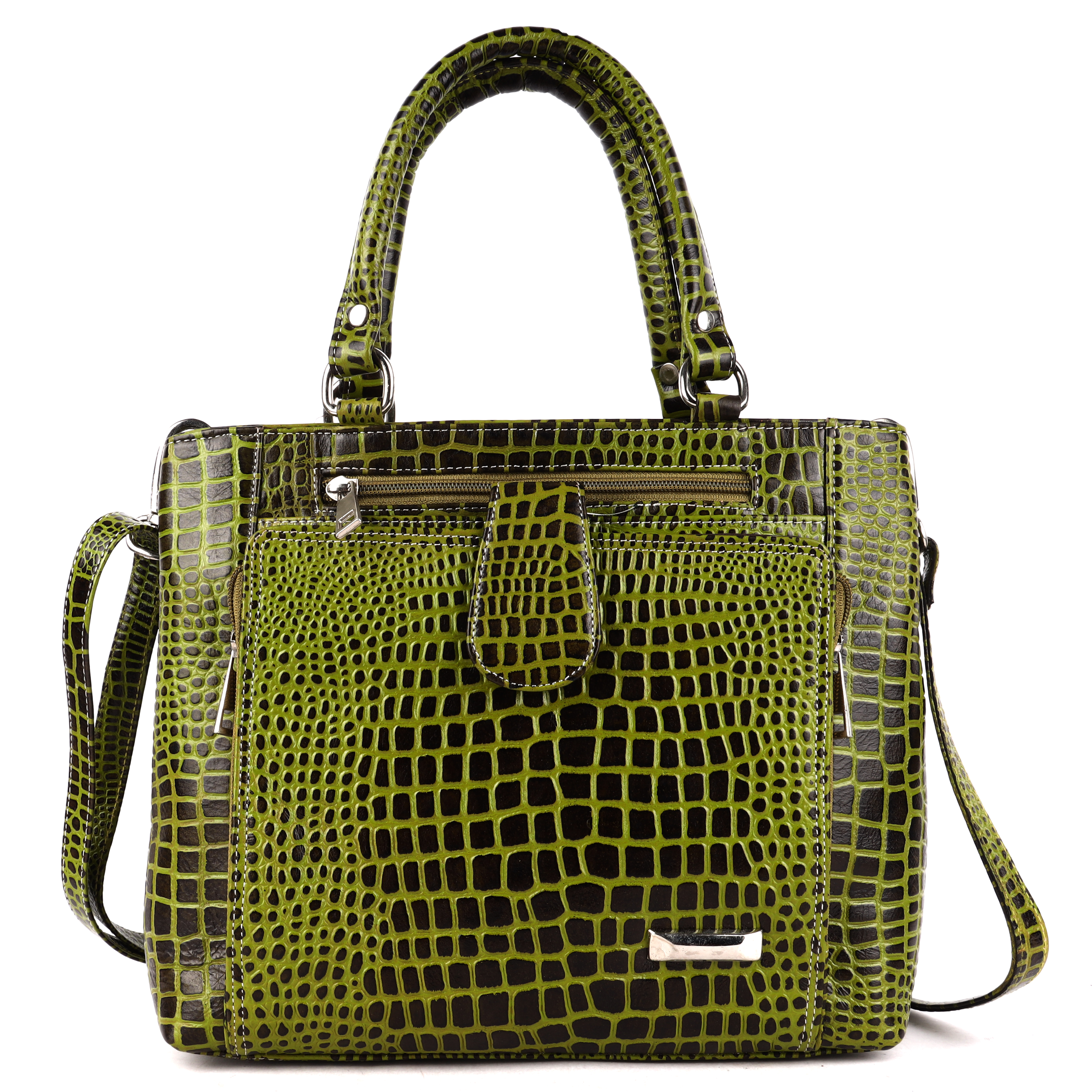 Sophisticated Genuine Leather Crocodile